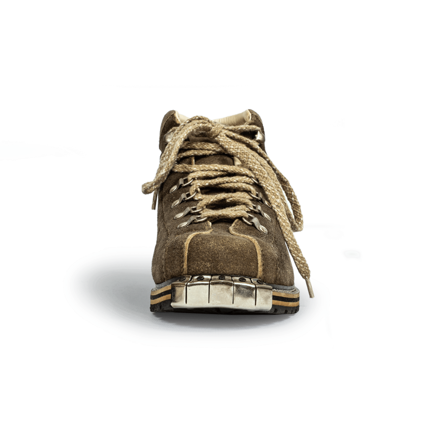 Lederschuh vorne metalll - Strizi Leather shoe with metal cap